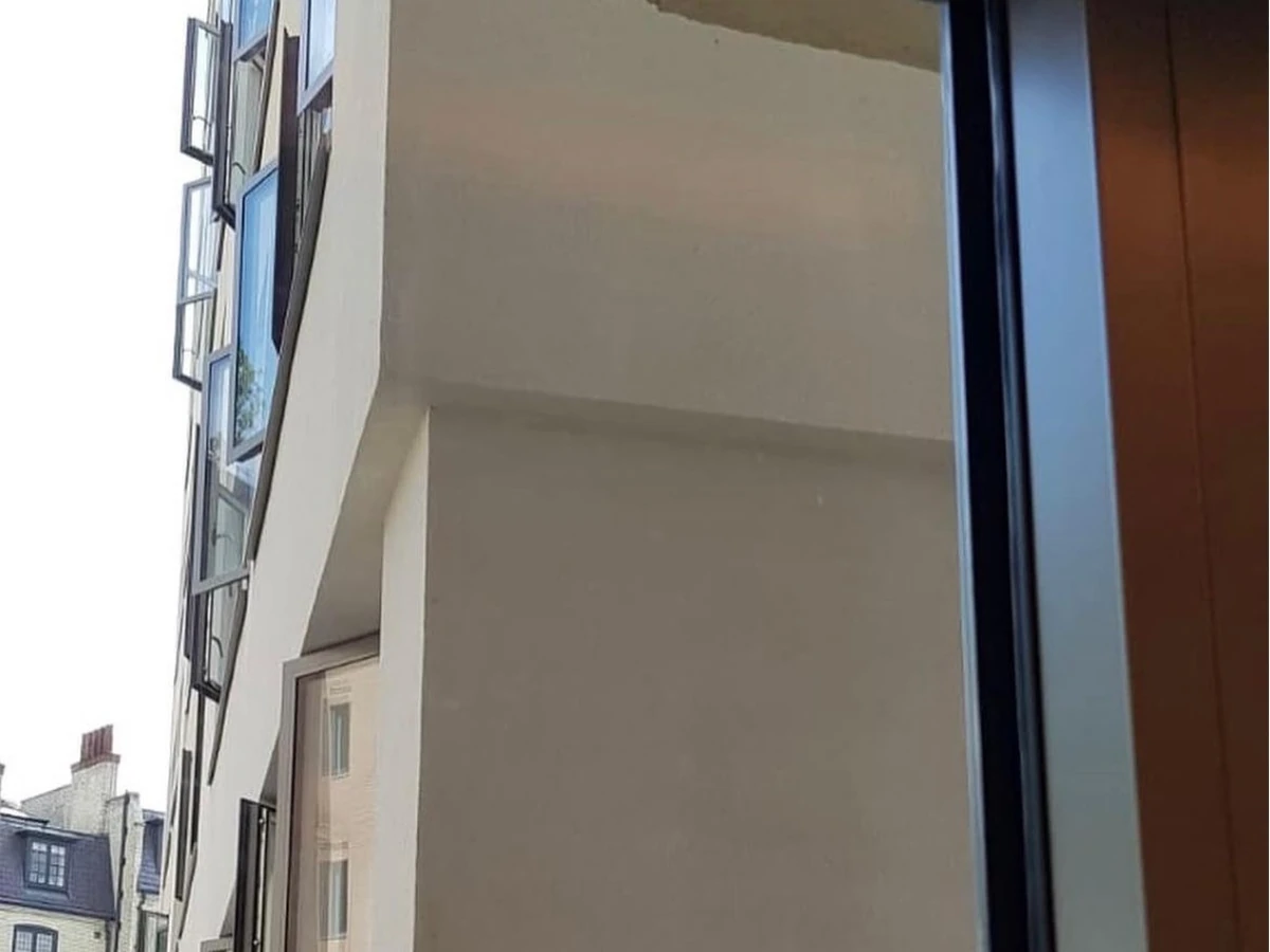 Glass scratch removal after repair